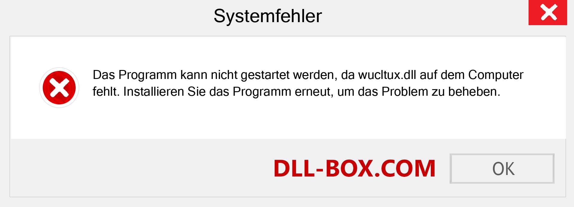 wucltux.dll-Datei fehlt?. Download für Windows 7, 8, 10 - Fix wucltux dll Missing Error unter Windows, Fotos, Bildern